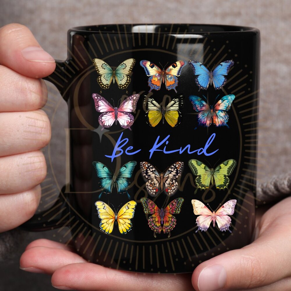 Be Kind Butterflies 11oz Mug NEW